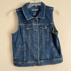 Cat and Jack denim vest